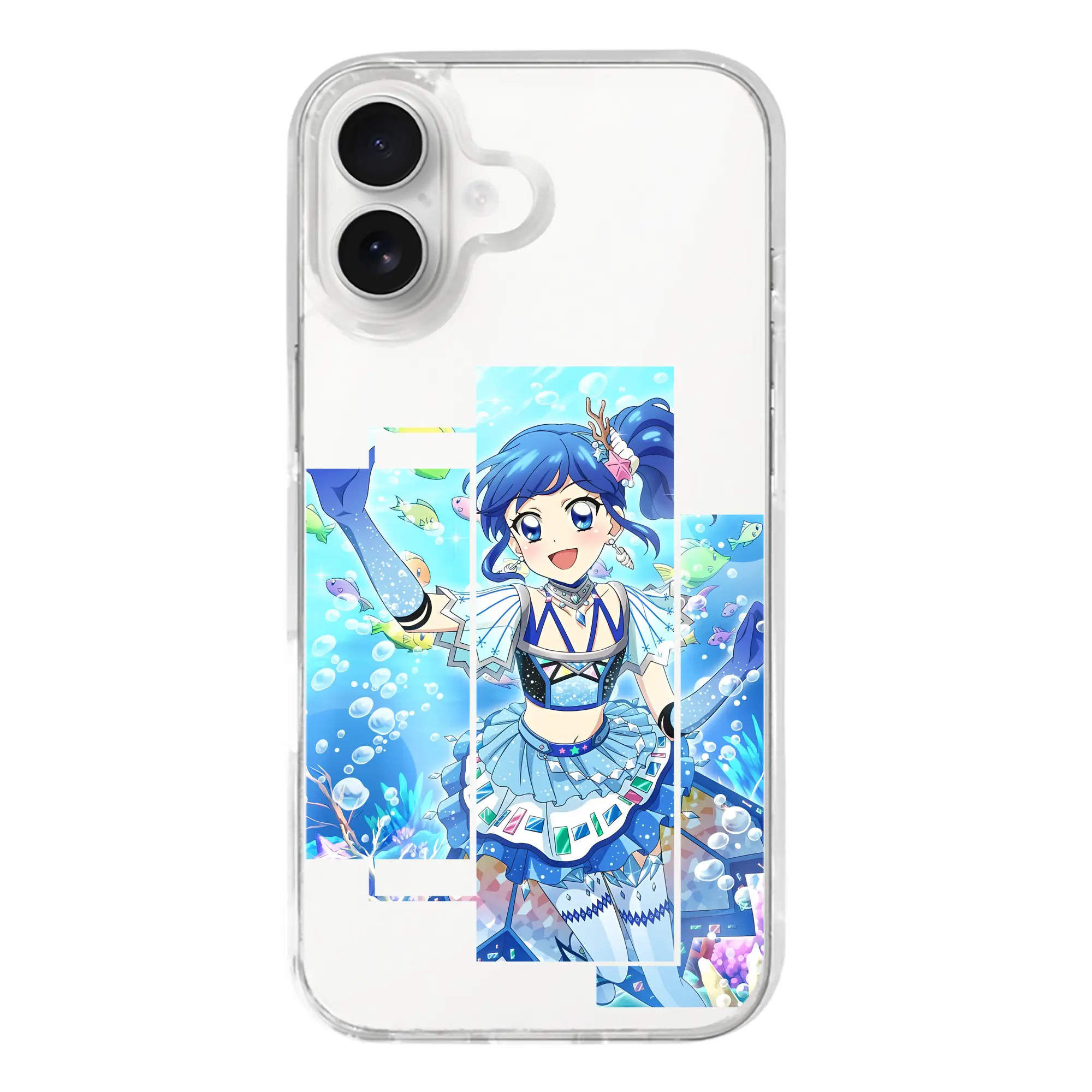 アイカツ グッズ 霧矢 あおい - iPhone 17シリーズ 透明スマホケース – 薄型・耐衝撃・精密フィット保護カバー
